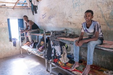 Eritrean migrants in Kassala