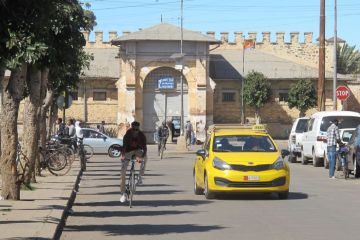 Karsheli Prison, in the heart of Asmara, Eritrea's capital. Tamara Baraaz