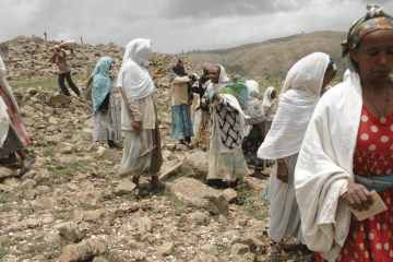 Eritrean Women working the land