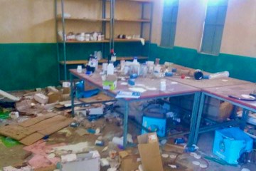 Hospital in Tigray trashed