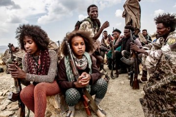 Tigray fighters ready for the front