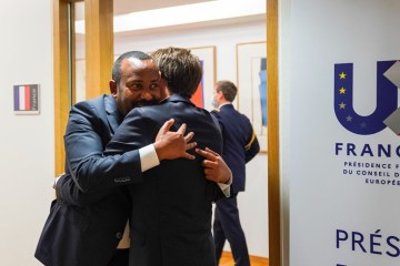 Abiy at the EU summit 17 Feb 22