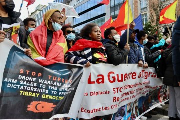 Tigray Demonstration Brussels 17 Feb 22