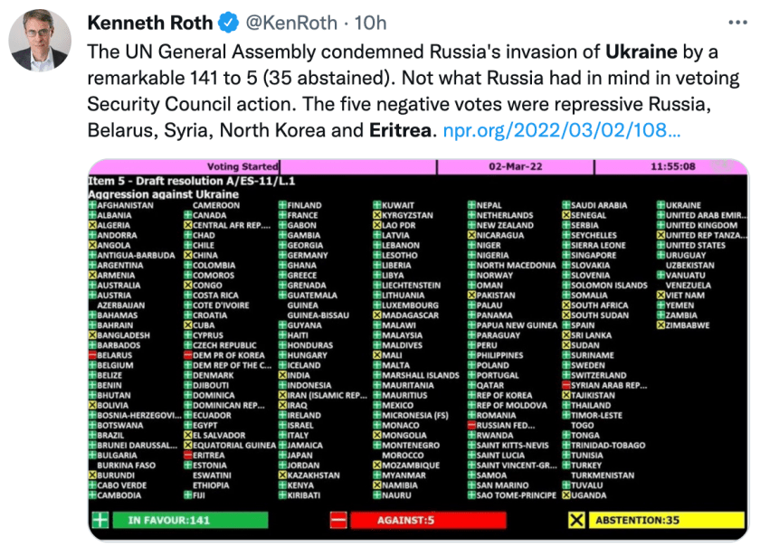 UN Ukraine Vote