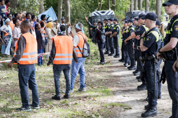 Eritrean diaspora protests against previous PFDJ Festival in Netherlands