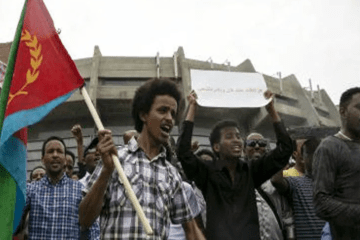 Eritrean protest