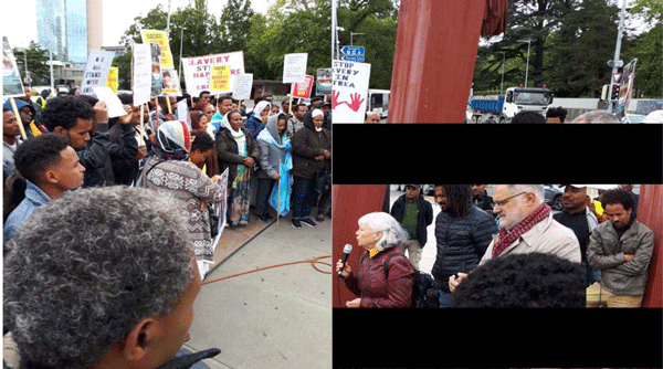 Eritrean Demonstration in Geneva Addressed by Swiss Politicians 2