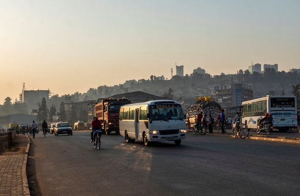 A view of Kigali, the capital of Rwanda, which is expected to take asylum seekers from the UK